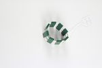Two Rim Bango Green/White Bracelet