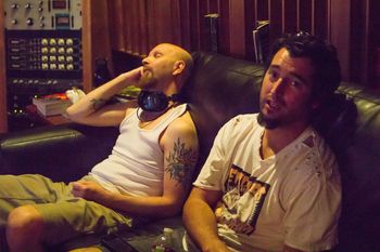 2013/2014 - Recording our new record with producer Jack Endino
