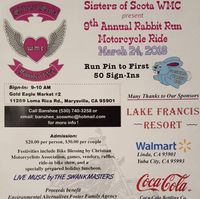 Sisters of Scota WMC 9th Annual Rabbit Run
