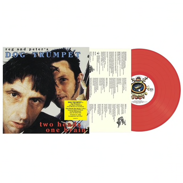 “Available to order now, ‘Two Heads One Brain’,  on 180g heavyweight coloured vinyl.

https://smarturl.it/DogTrumpet_TwoHeads
https://smarturl.it/DogTrumpet_Suitcase
https://smarturl.it/DogTrumpet_Dog

Amazon