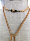 “The Denver” leather wrap necklace/bracelet