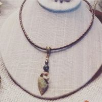 Warrior (hand carved arrowhead)