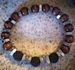 Mens Lava Rock Bracelet