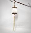 Mother of pearl and wood adornment
