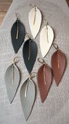 Wind Chasers (leather earrings in many colors)