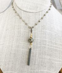 Rainfall necklace