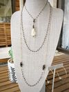 Citrine crystal adornment 