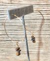 Tigers eye earring adornments 