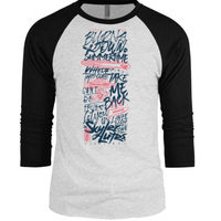 Tidelines Tracks Baseball Tee