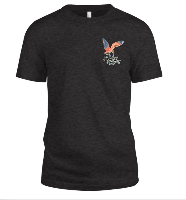 Dark Grey Seagull T-Shirt