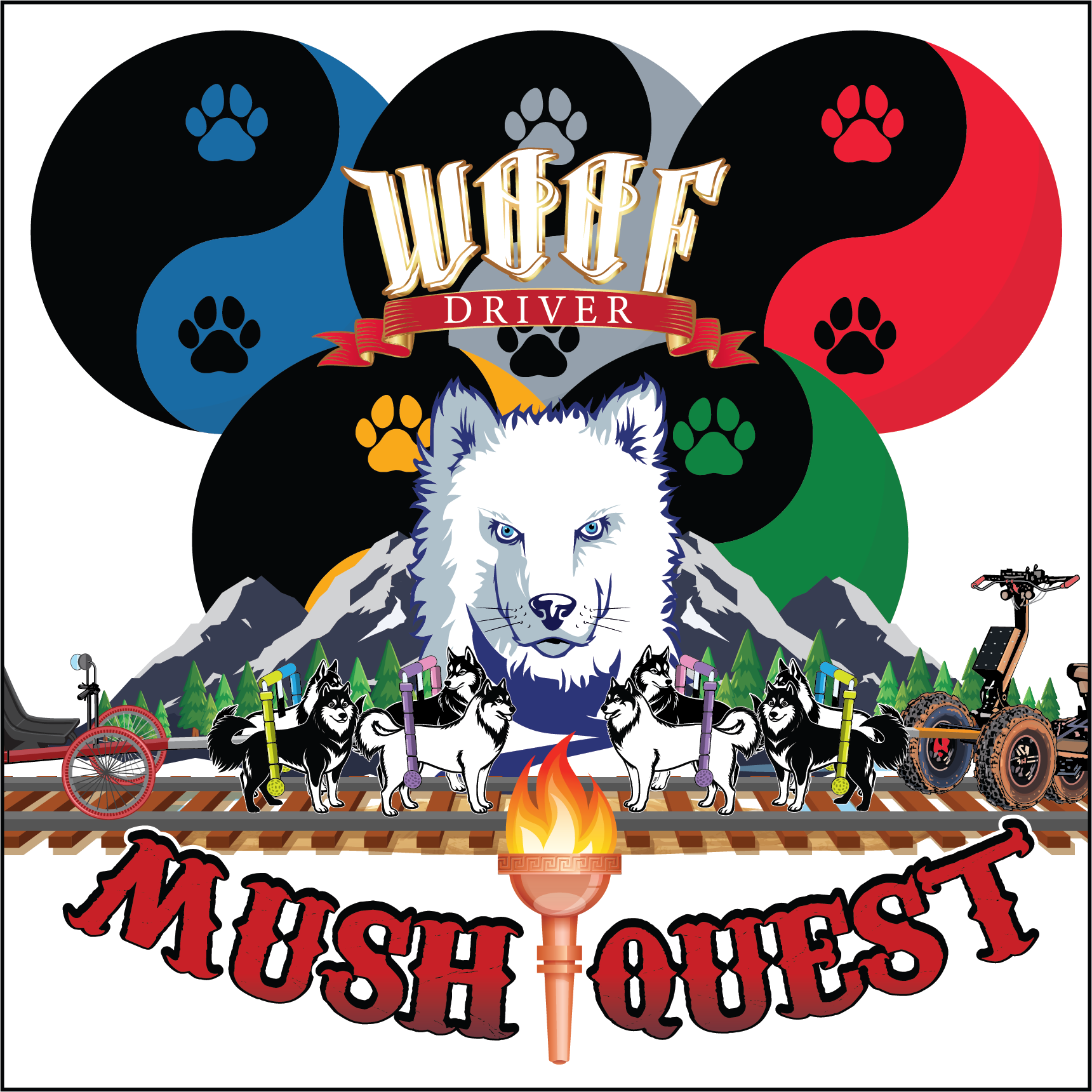 Mush Quest Covered Bridges