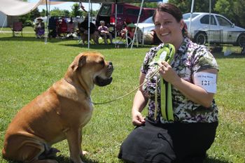 8 months - Reserve Best Puppy in Show
