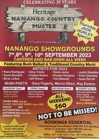 Heritage Nanango Country Muster