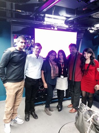 CHORNA HAATMA CHAAVI - ચોરના હાથમાં ચાવી TEAM AT BBC ASIAN NETWORK STUDIO IN LONDON

