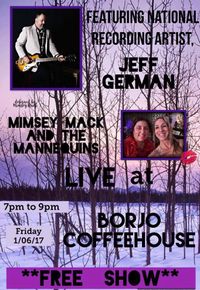 CANCELED—Jeff German / Mimsey Mack And The Mannequins