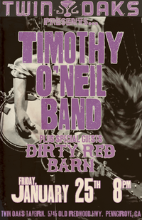 Timothy O'Neil Band & Dirty Red Barn