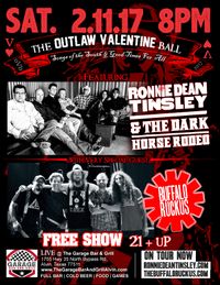 RONNIE DEAN TINSLEY & THE DARK HORSE RODEO - Outlaw Valentine Ball