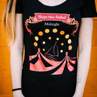 'Midnight' T-Shirt Ladies Scoop-Neck