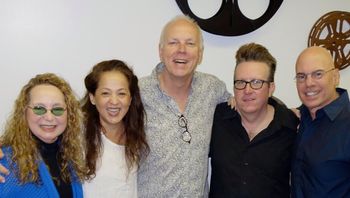 L2R: Bunny Hull, Perla Batalla, iMoi, Bernie Dresel, Jon Gilutin

