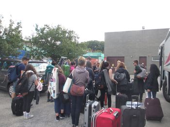 We have arrived in Aberdeen
