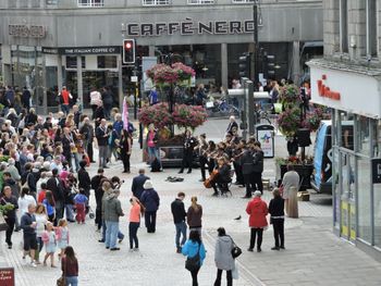 Outdoor show for the Aberdeen International Youth Festival
