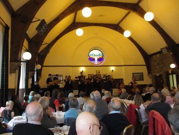 Performing a fun show in Ballater!
