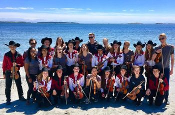 After our last show with the Calgary Fiddlers in Victoria!
