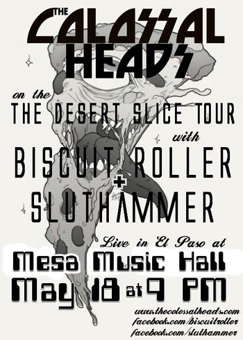 Desert Slice Tour: Mesa Music Hall (ELECTRIC BANANA) in El Paso, TX 5-18-15

