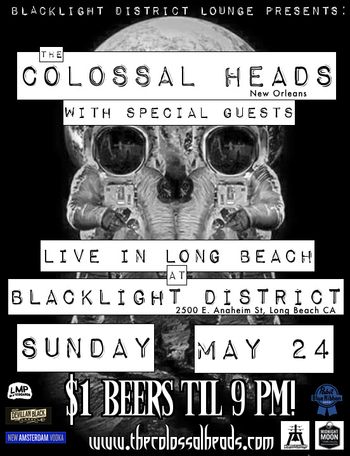Desert Slice Tour: Blacklight District in Long Beach, CA 5-24-15
