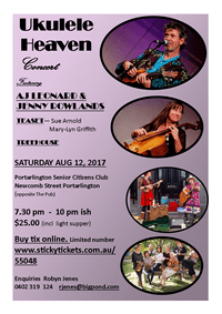 Ukulele Heaven Concert