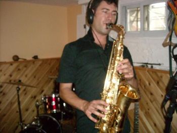 ..and alto saxophone
