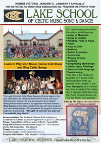 The Lake School of Celtic Music, Song & Dance