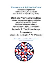 Divine Image Symposium - Blake Prize - Kinross Arts & Spirituality Centre