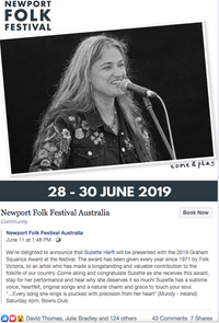 Suzette Herft @ Newport Folk Festival