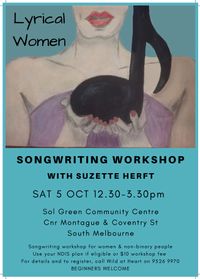 Lyrical Women - Songwriting Workshop