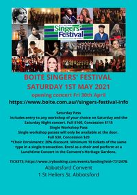 The Boite Singers' Festival