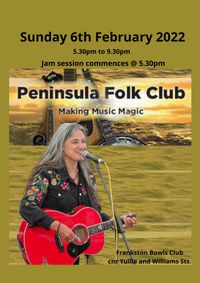 Peninsula Folk Club - Guest Act