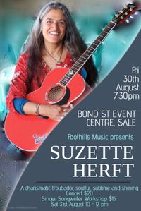 Suzette Herft - Songwriting and Performance Workshop