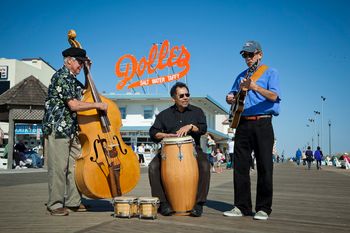 The Trio on the boardwalk, Rehoboth Beach, DE
