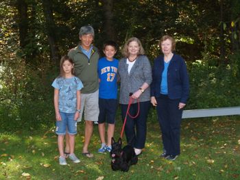 Maisie and her wonderful family.
