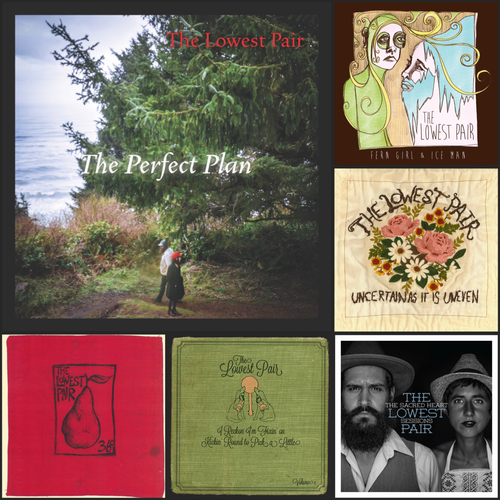 six album by The Lowest Pair, folk music, banjo duo, discography