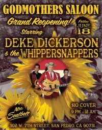 Seatbelt with Deke Dickerson and the Whippersnappers at Godmothers Saloon Grand Reopening