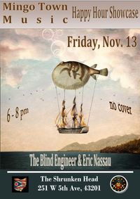 MTM Happy Hour Showcase Featuring The Blind Engineer and Eric Nassau