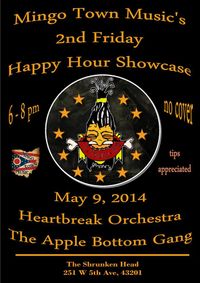 MTM Happy Hour Showcase @ The Shrunken Head w/Heartbreak Orchestra & The Apple Bottom Gang