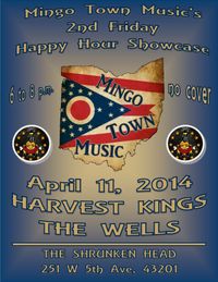 MTM Happy Hour Showcase @ The Shrunken Head w/Harvest Kings & The Wells