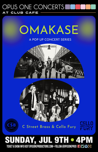 OMAKASE Pop Up Concert with C Street Brass (Pittsburgh, PA)