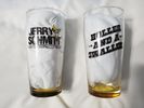 Beer Glass - 'Holler and a Swaller'