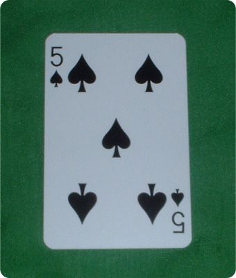 Original concept art for "5 Card Stud"

