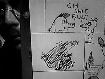 I was originally gonna have Mayor Ray Gun thwack himself in the head which causes Him to fall into the Sludge Pit
