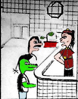 recycled footage from "Mutant Melvin II"
